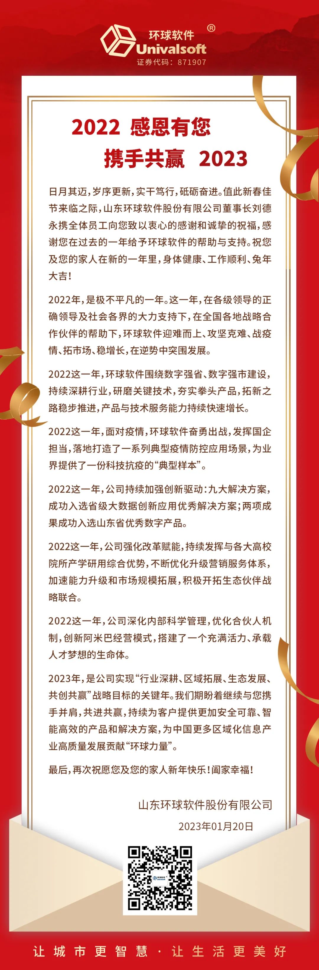 2022 感恩有您 携手共赢 2023