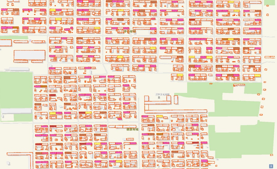 山东省寿光市基层公卫平台健康地图